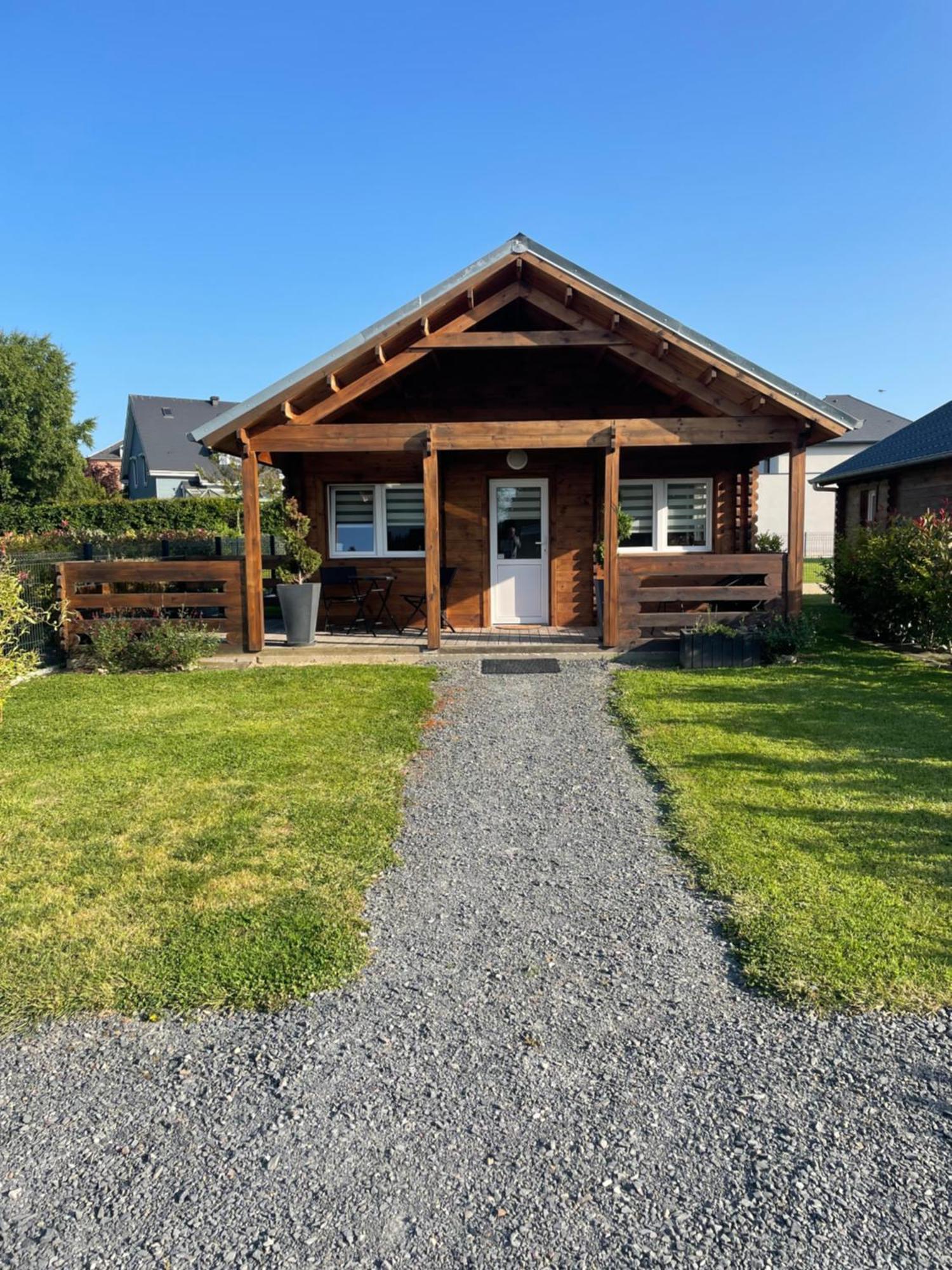 Le Chalet De Vacances Villa Hermival-les-Vaux Esterno foto